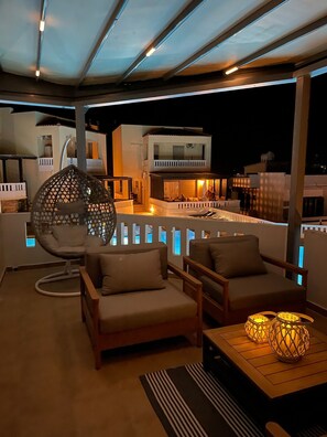 2 bedrooms - Villa Cook With Pool and Terraces With sea Views (Platanias)