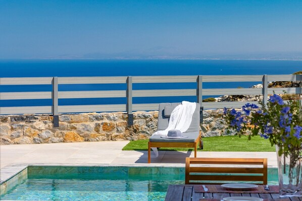 Villa, Smoking | 3 bedrooms, desk, soundproofing - Gianna s Panoramic Seaview Twin Villas With Pool 1 (Apokoronas)