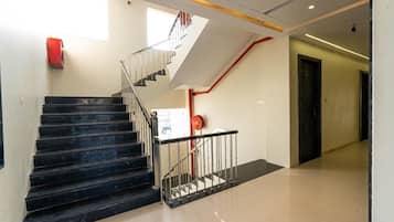 Handrails in stairways