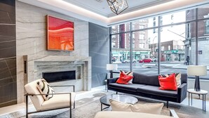 Sala de estar en el lobby