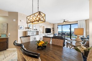 Condo, Multiple Beds (Seachase 103E) | Living area | TV