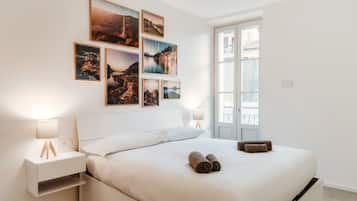 1 bedroom, premium bedding, down comforters, iron/ironing board