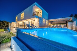 Una piscina climatizada