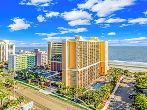 Exterior - Beautiful Oceanfront Studio with LED Fireplace- Caravelle 712 (Myrtle Beach)