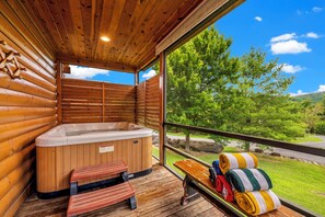 Bain à remous intérieur