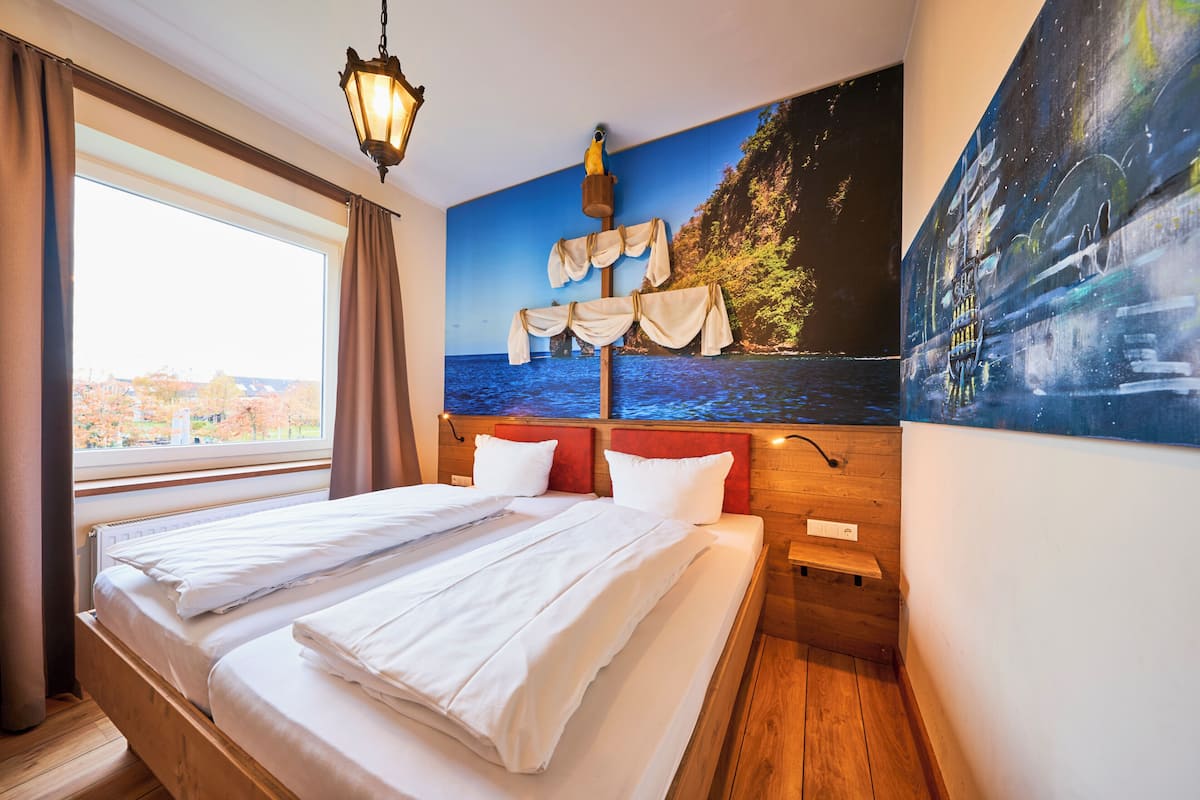 4-Raum 6er Appartement mit 2 sep. Doppelzimmern | 隔音、免費 Wi-Fi、獨特裝修、床單