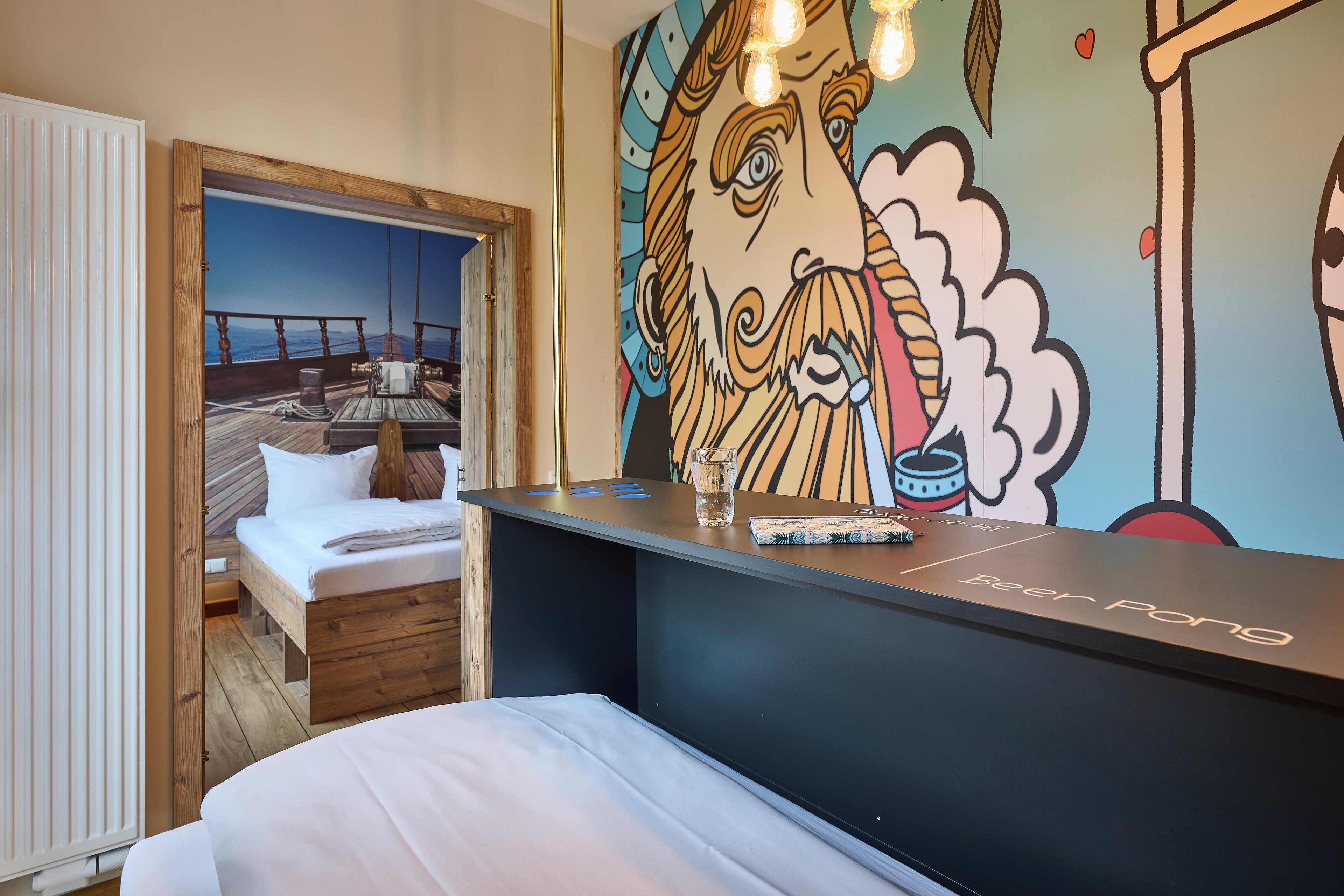 Triple Room, Roll-in Shower, Terrace | Individually furnished, soundproofing, free WiFi, bed sheets