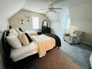 3 bedrooms, iron/ironing board, travel crib, free WiFi