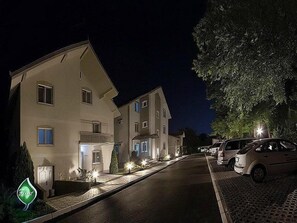 Façade de l’hébergement