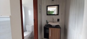 Towels, soap, toilet paper