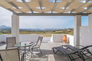 Estúdio clássico, sacada, vista para a baía | Terraço/pátio