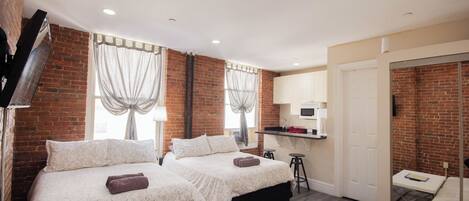 1 sovrum, strykjärn/strykbräda, wi-fi och sängkläder