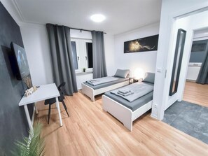 4 bedrooms, WiFi, bed sheets