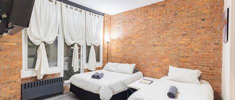 1 quarto, ferros/tábuas de passar roupa, Wi-Fi, roupa de cama