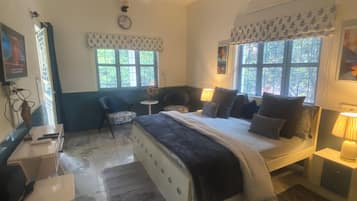 1 habitación, tabla de planchar con plancha, wifi y ropa de cama