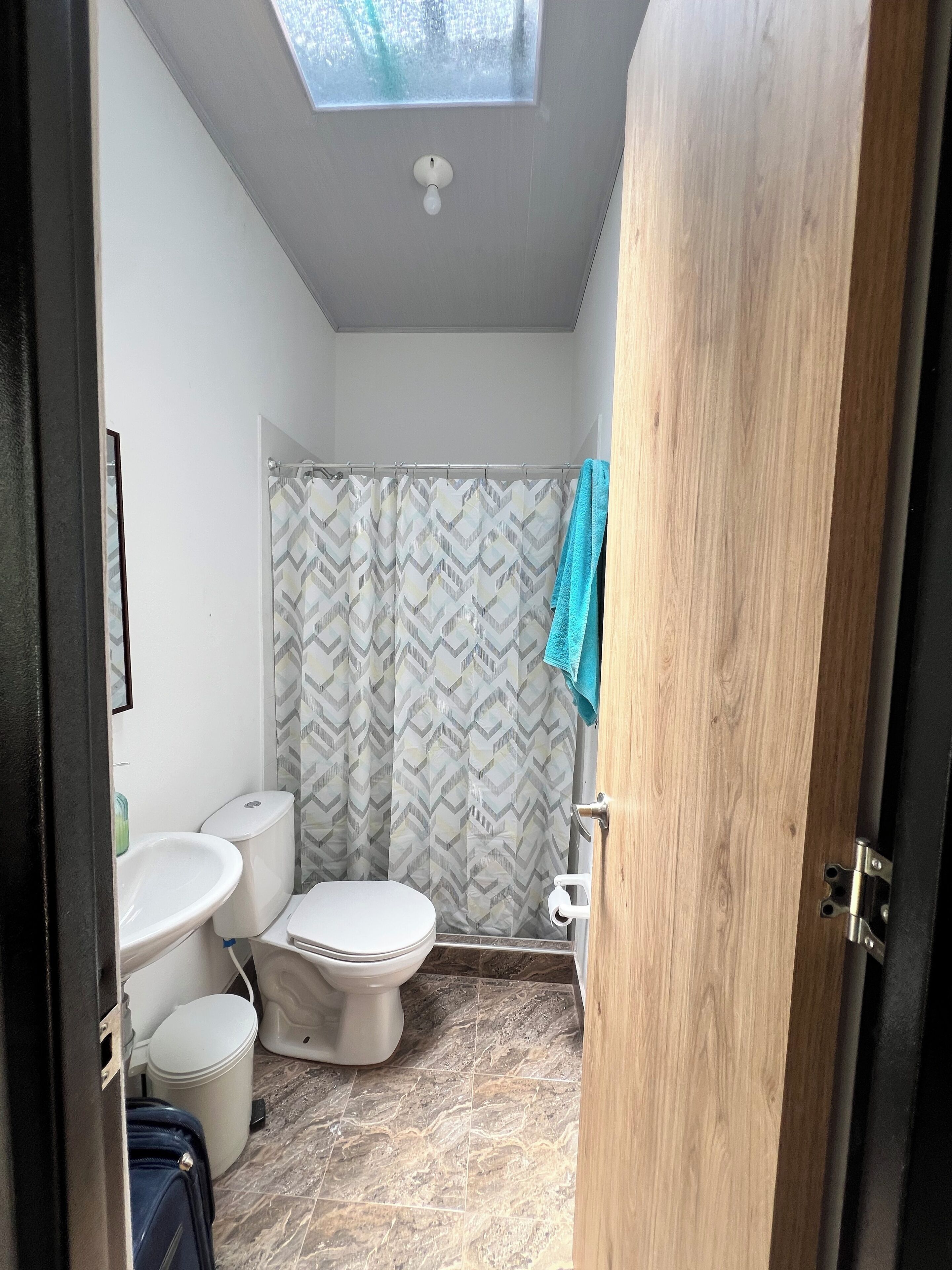 Towels, soap, toilet paper