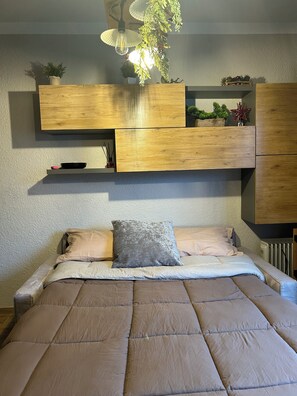 1 chambre, fer et planche à repasser, accès au Wi-Fi (inclus)