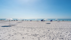 On the beach