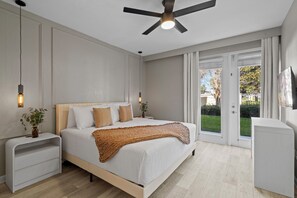 3 chambres, fer et planche à repasser, Wi-Fi, draps fournis