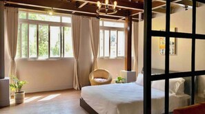 1 chambre, fer et planche à repasser, Wi-Fi, draps fournis