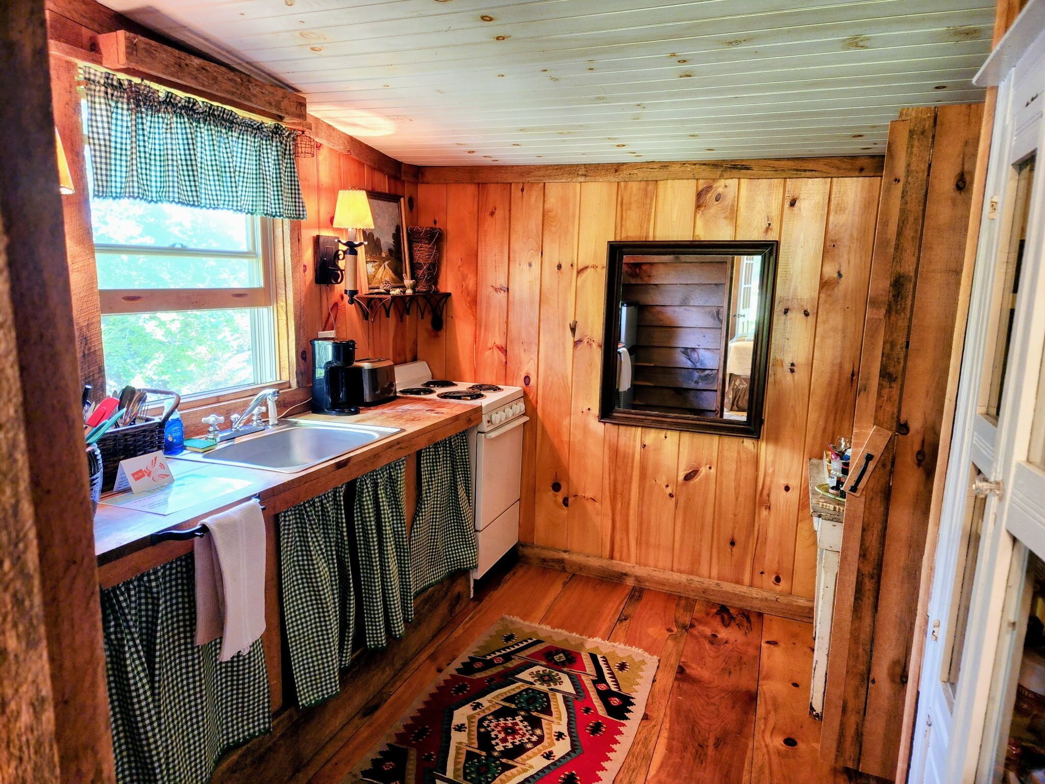 Microwave, oven, stovetop