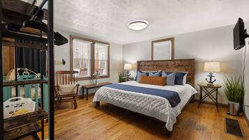 3 bedrooms, iron/ironing board, travel cot, free WiFi