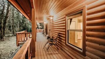Cabin, 3 phòng ngủ, hút thuốc, hiên | Ban công