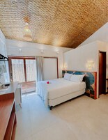 Deluxe driepersoonskamer, privébadkamer | Gratis wifi