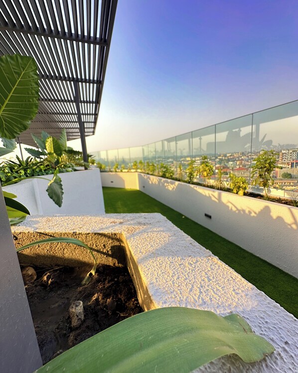 Terrasse sur le toit