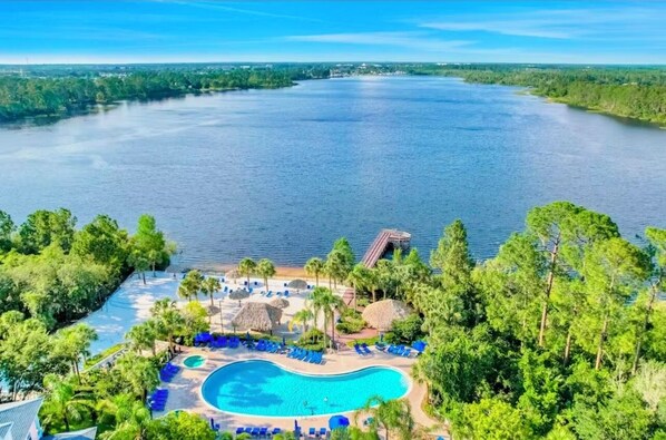 Pool - 3 BD/2BA Resort Condo near Disney (Davenport)