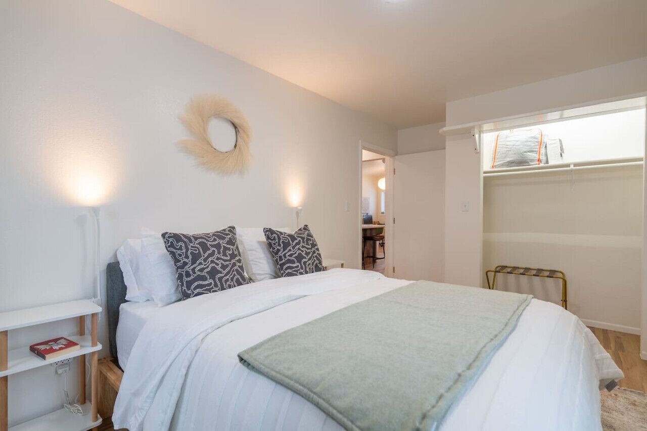 2 Schlafzimmer, Schreibtisch, kostenloses WLAN, Bettwäsche