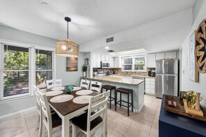Fridge, microwave, oven, stovetop - 218 Hidden Dunes Resort-Private Beach (Miramar Beach)