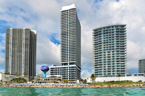 Fassade der Unterkunft