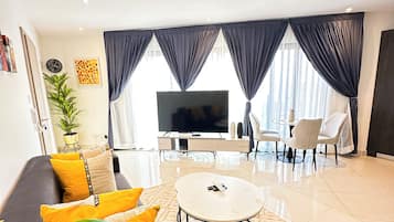 Deluxe Apartment | Ruang tamu