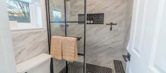 Modern Retreat | Game Room + Backyard Patio