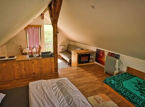 1 chambre, draps fournis