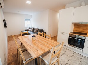 Dining - Family-Friendly Mountain Paradise Residences - Two Bedroom Apartment with Terrace (Preddvor)