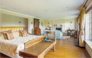 Smart TV, fireplace, computer monitors, printers