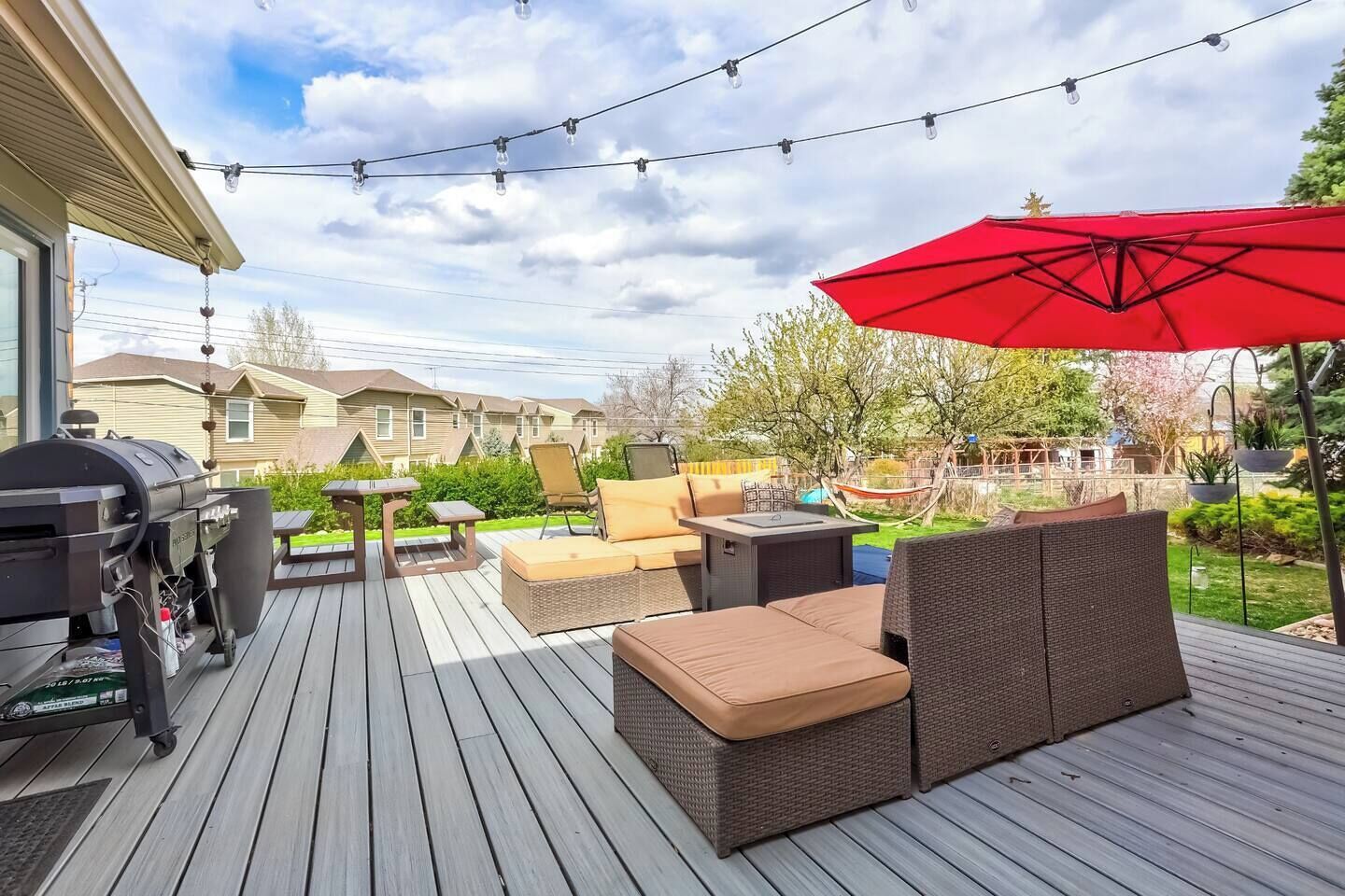 Opções para refeição ao ar livre