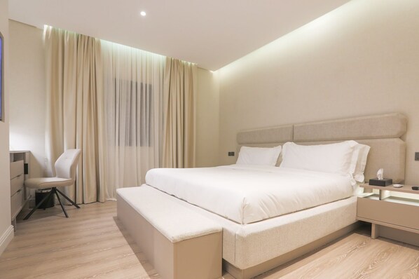 1 室のベッドルーム、アイロン / アイロン台、WiFi、ベッドシーツ