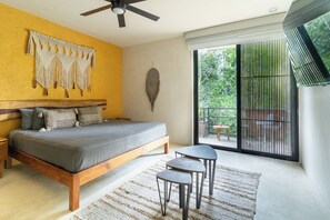 1 chambre, coffres-forts dans les chambres, fer et planche à repasser