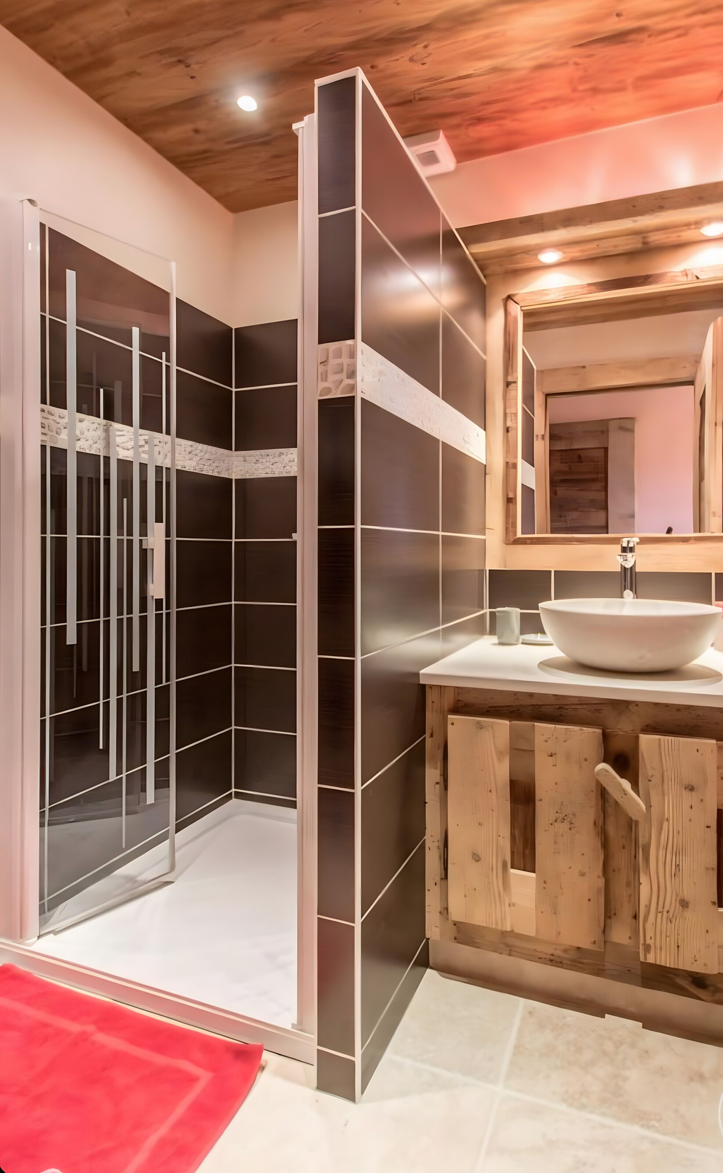 Een douche, een haardroger