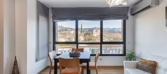 Niu Turistic Olvan Apartment with Mountain Views, Balcony, and Air Conditioning