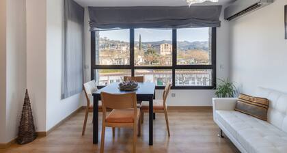 Niu Turistic Olvan Apartment with Mountain Views, Balcony, and Air Conditioning