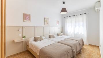 3 chambres, fer et planche à repasser, Wi-Fi gratuit, draps fournis