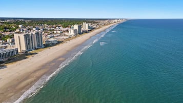 Vlak bij het strand
