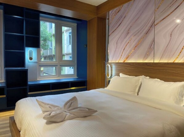 1 bedroom, iron/ironing board, WiFi, bed sheets - Spacious & modern 750 Sq. Ft studio in Thamel (Kathmandu)