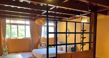 Spacious 750 sq ft. Industrial BOHO studio