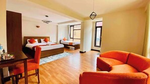 Unclassified image, 2 of 7, button - Spacious large family room with two beds and sofa (Kathmandu)