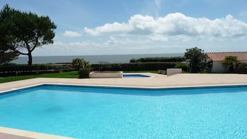 Una piscina riscaldata
